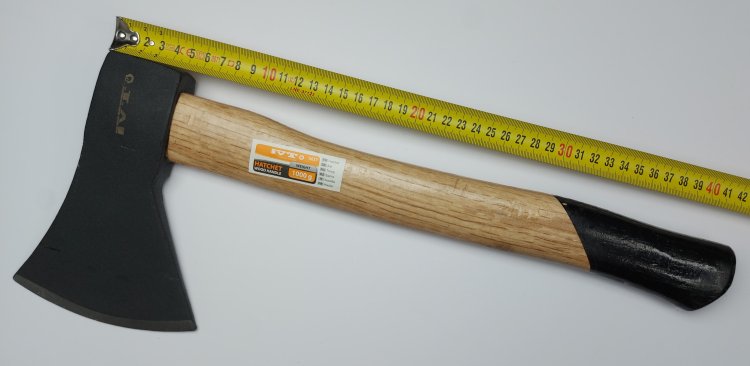 0627 Топор с деревянной ручкой 1000 гр - Фото 2