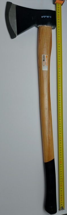 0629 Топор с деревянной ручкой 1500 гр - Фото 2