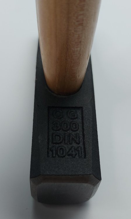 0169 Молоток с деревянной  ручкой 300 гр - Фото 3
