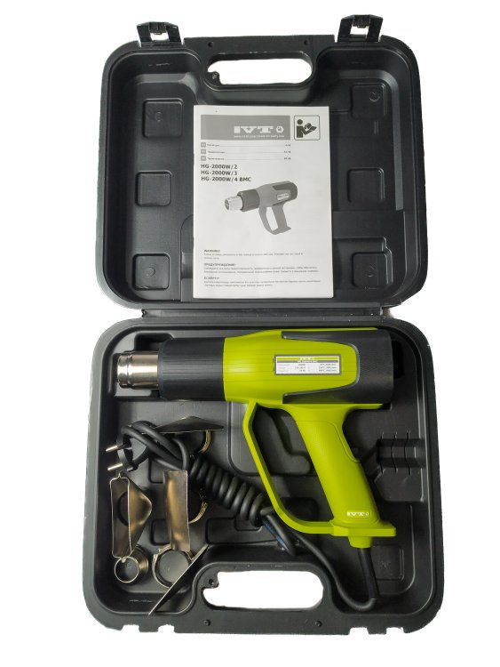 HG-2000W/4 BMC Промышленный фен  - Фото 6