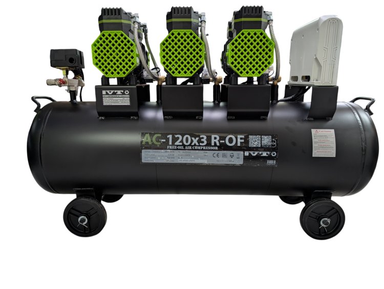 AC-120x3 R-OF Воздушный компрессор безмасляный