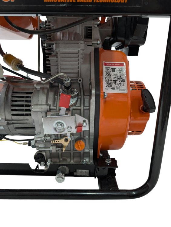 DGN-7000 (220-380) N Дизельный генератор  - Фото 3